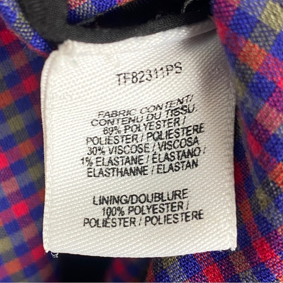 Derek Lam 10 Crosby Plaid Trenchcoat - Picture 15 of 16